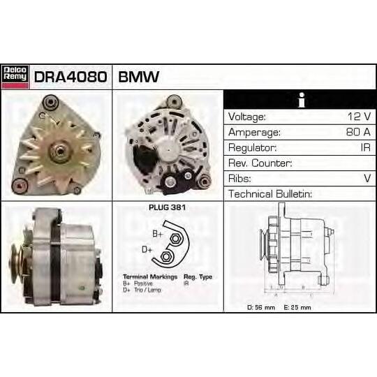 DRA4080 - Generaator 