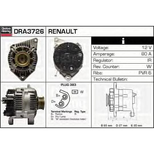 DRA3726 - Laturi 