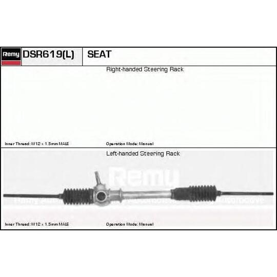 DSR619L - Steering Gear 