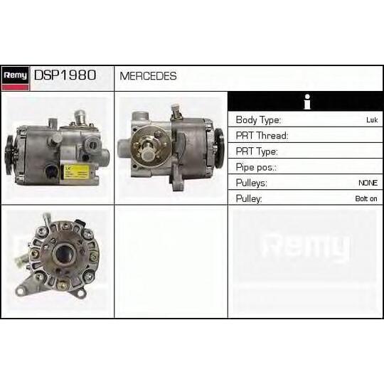 DSP1980 - Hydraulic Pump, steering system 