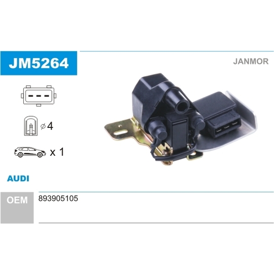 JM5264 - Ignition coil 