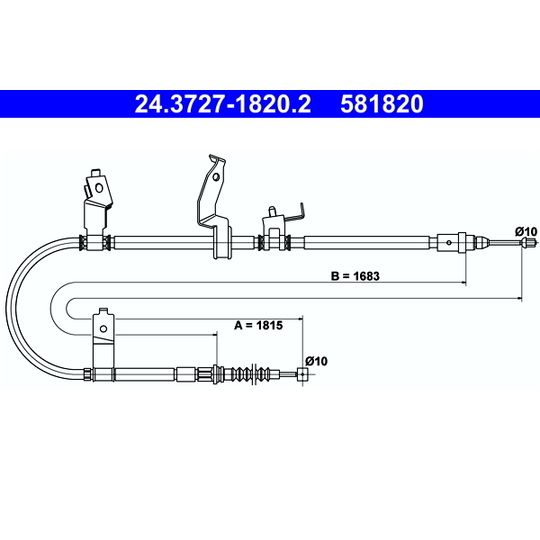 24.3727-1820.2 - Tross, seisupidur 