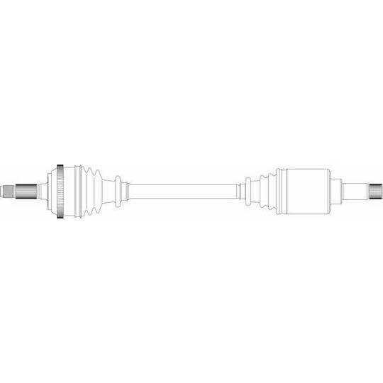 CI3077 - Drive Shaft 