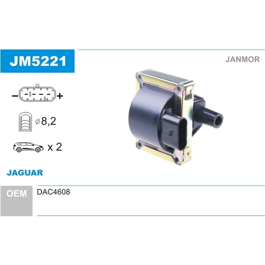 JM5221 - Ignition coil 