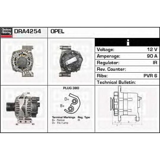 DRA4254 - Generaator 