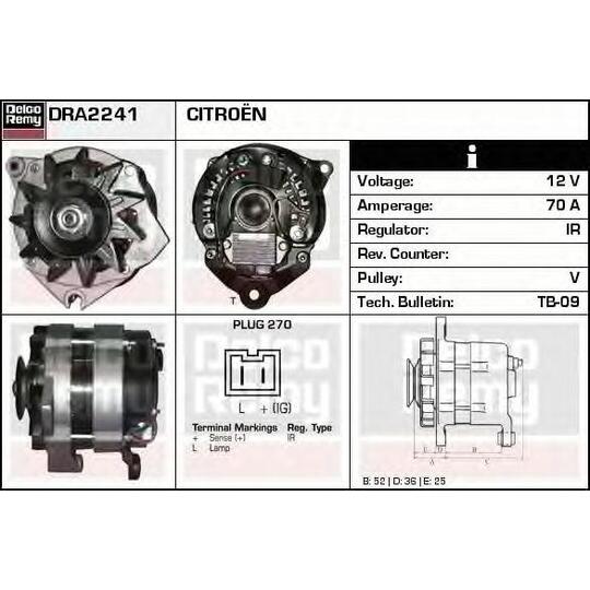 DRA2241 - Generaator 