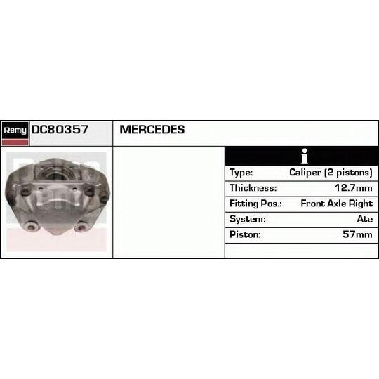 DC80357 - Brake Caliper 