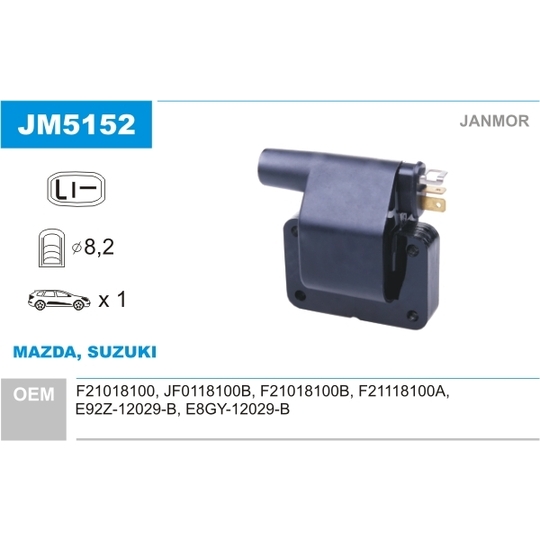 JM5152 - Ignition coil 