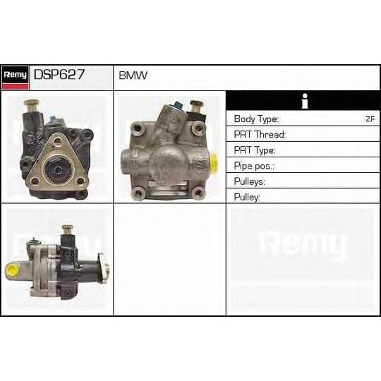 DSP627 - Hydrauliikkapumppu, ohjaus 