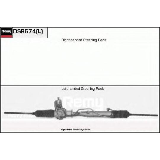 DSR674L - Steering Gear 