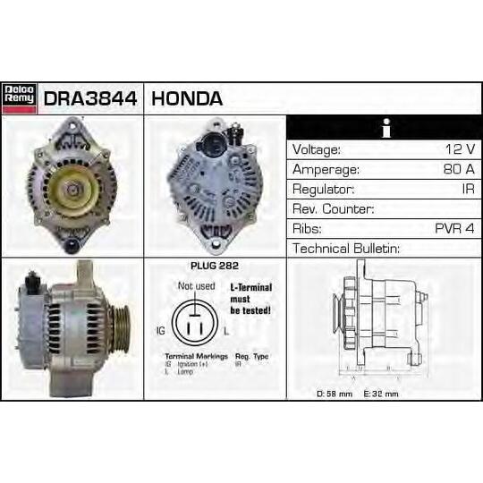 DRA3844 - Generaator 