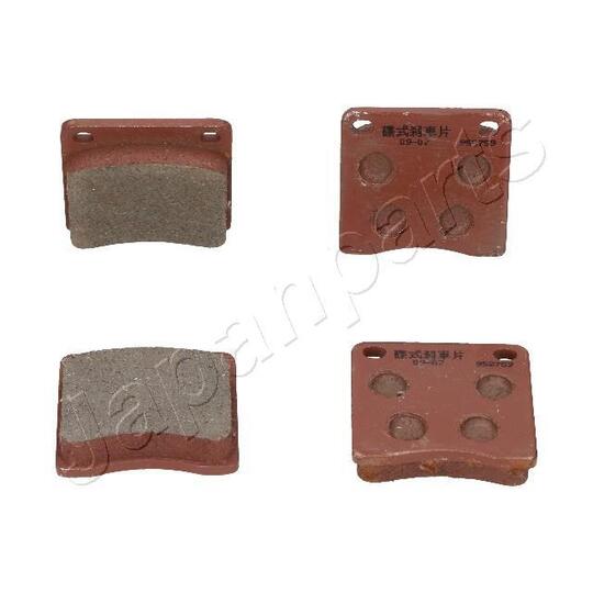 PA-402AF - Brake Pad Set, disc brake 