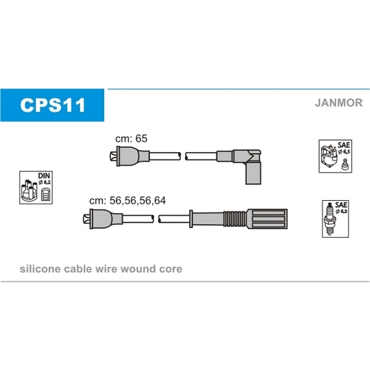 CPS11 - Ignition Cable Kit 