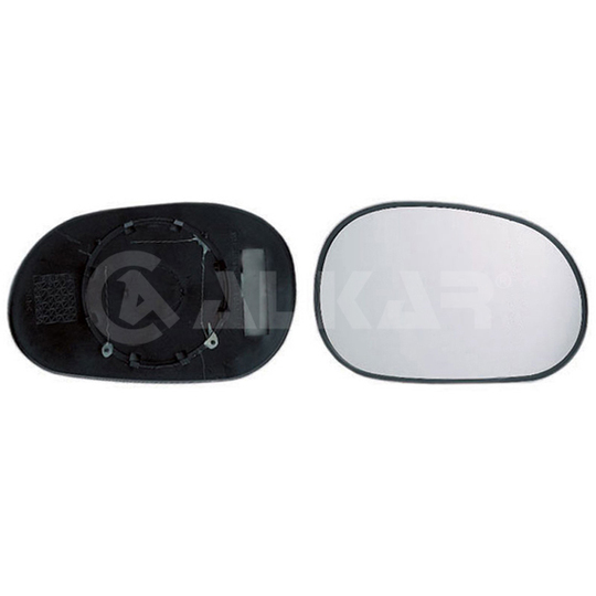 6402224 - Mirror Glass, outside mirror 