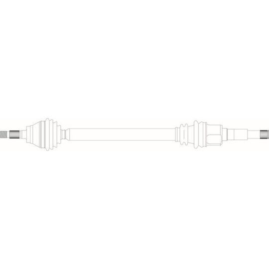 TA3020 - Drive Shaft 