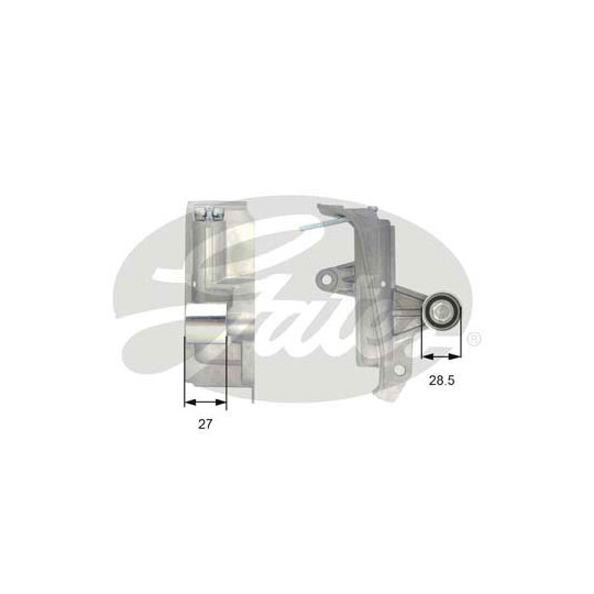 T43028 - Vibration Damper, timing belt 