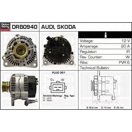 DRB0940 - Alternator 