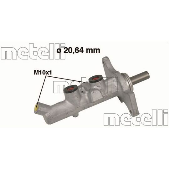 05-0592 - Brake Master Cylinder 