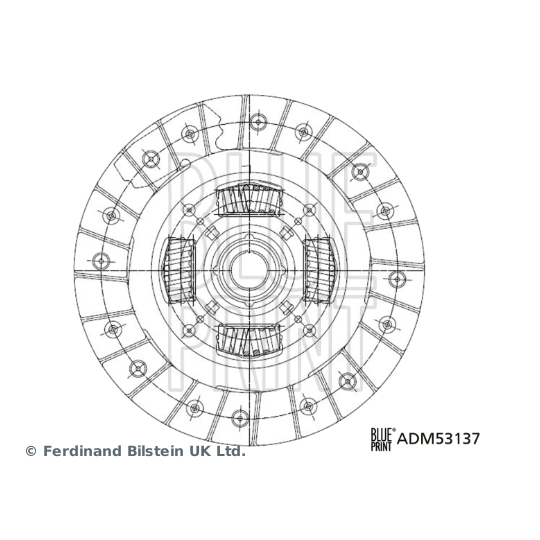 ADM53137 - Clutch Disc 