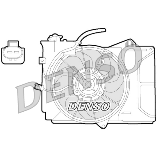 DER50001 - Ventilaator, mootorijahutus 