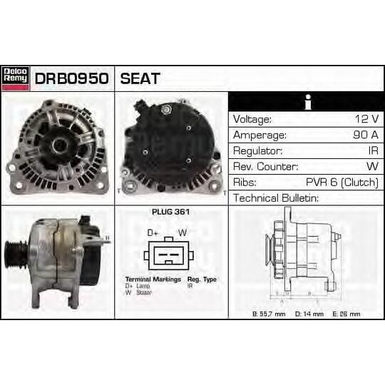 DRB0950 - Generaator 