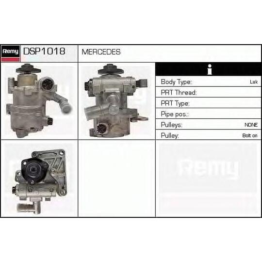 DSP1018 - Hydraulic Pump, steering system 