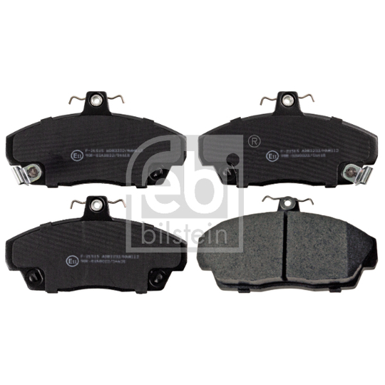 16114 - Brake Pad Set, disc brake 