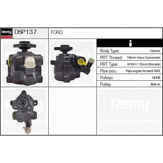 DSP137 - Hydraulic Pump, steering system 