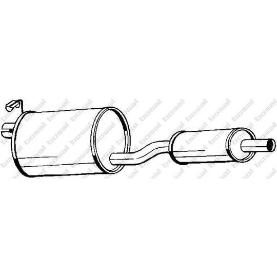 155-255 - Middle Silencer 