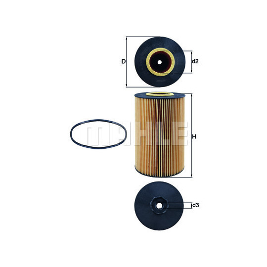 OX 426D - Oil filter 