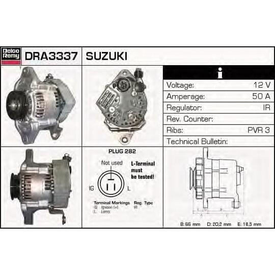 DRA3337 - Generaator 