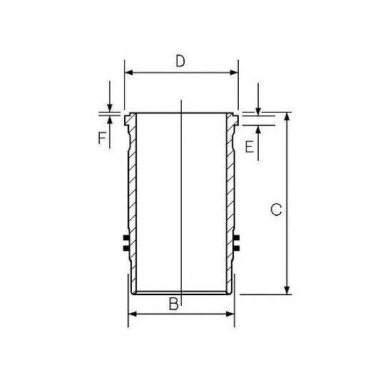 SJ351496 - Cylinder Sleeve 