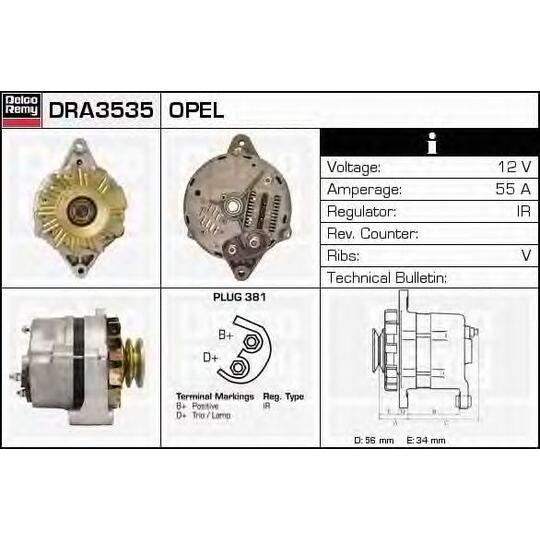 DRA3535 - Generator 