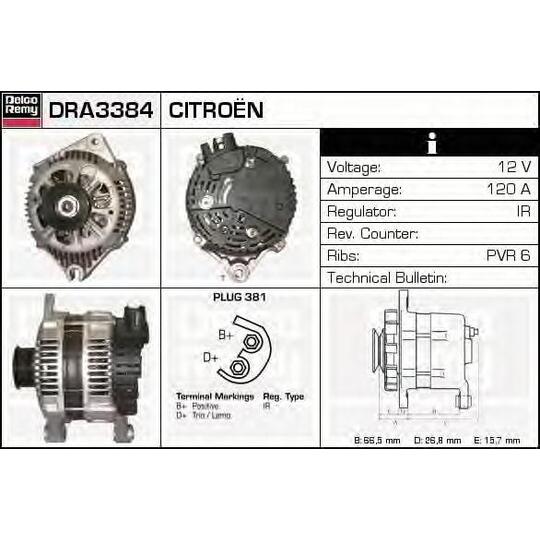DRA3384 - Generator 