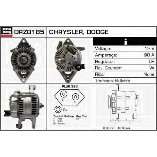 DRZ0185 - Generaator 