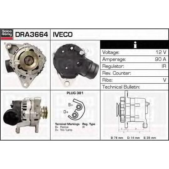 DRA3664 - Generaator 