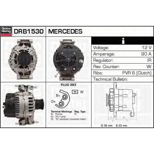 DRB1530 - Alternator 