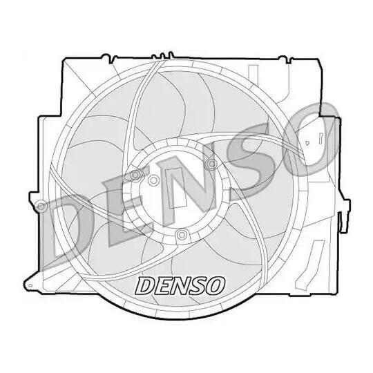 DER05006 - Ventilaator, mootorijahutus 
