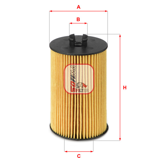 S 5012 PE - Oil filter 