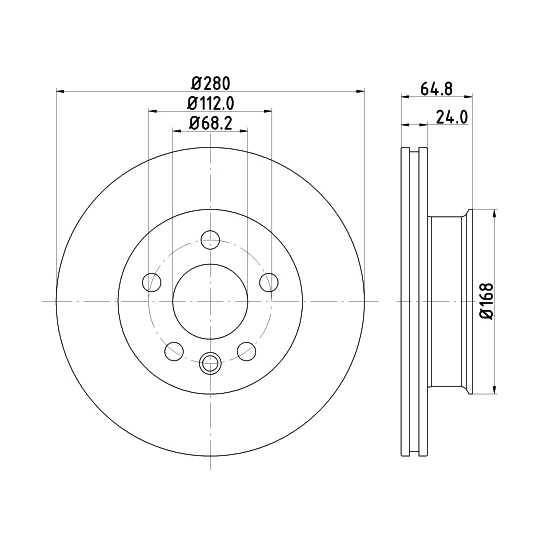 MDC913 - Brake Disc 