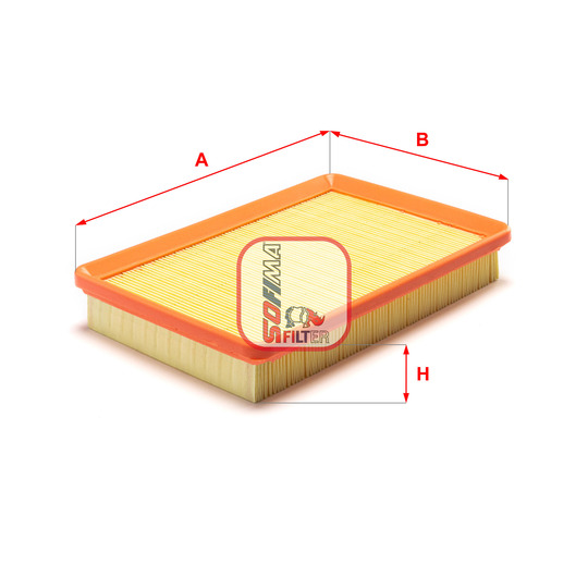 S 8212 A - Air filter 