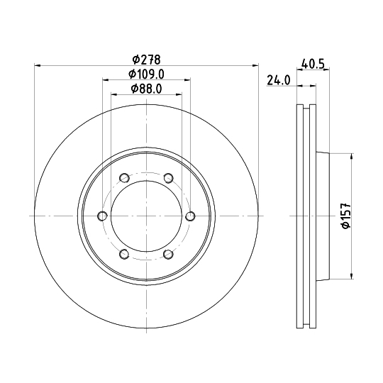 MDC1370 - Brake Disc 