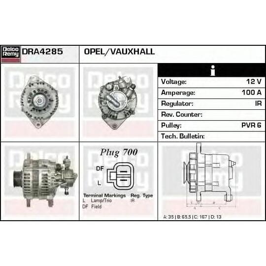 DRA4285 - Generaator 