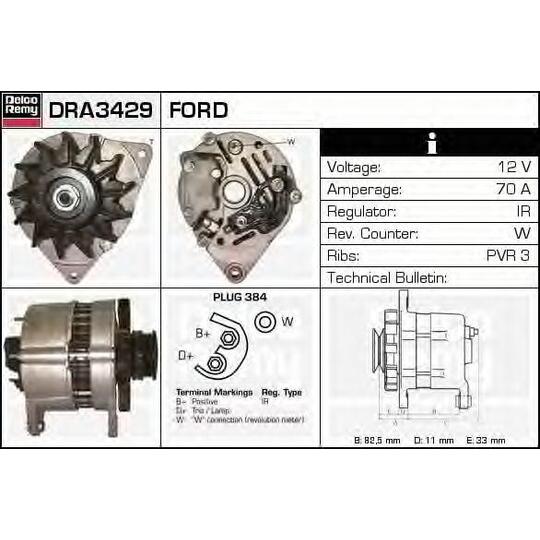 DRA3429 - Generaator 