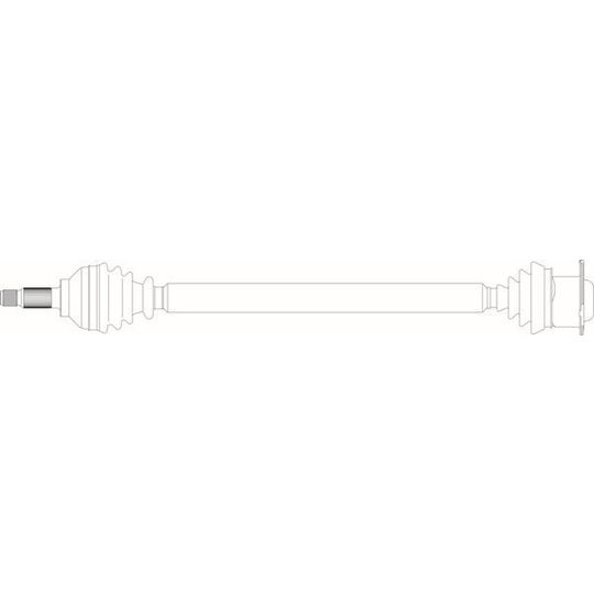 RV3078 - Drive Shaft 