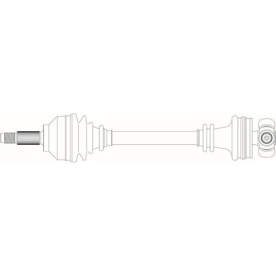 SA3001 - Drive Shaft 