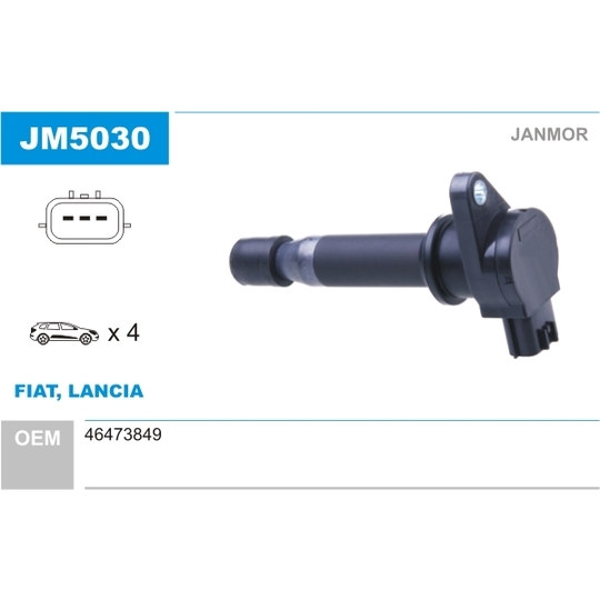 JM5030 - Ignition coil 
