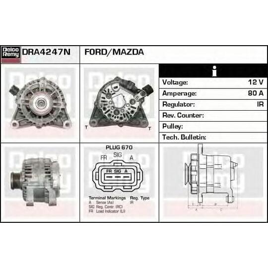DRA4247N - Generator 