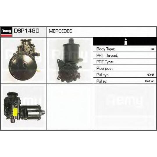 DSP1480 - Hüdraulikapump, roolimine 