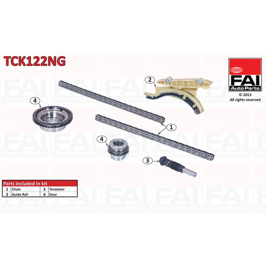 TCK122NG - Timing Chain Kit 